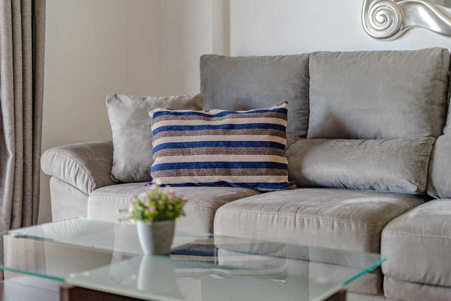 Living Room with Dining & Sitting Areas