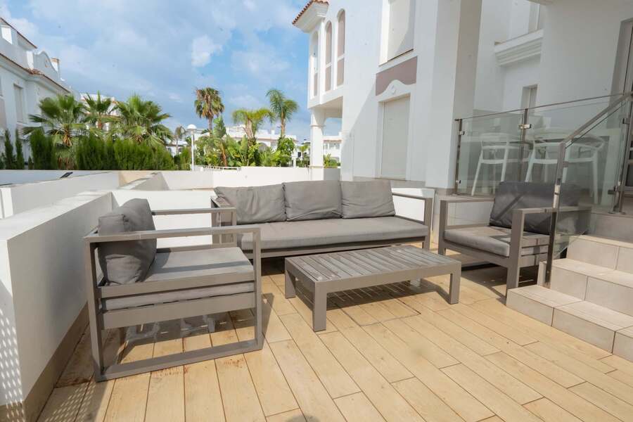 Patio with Seating Area