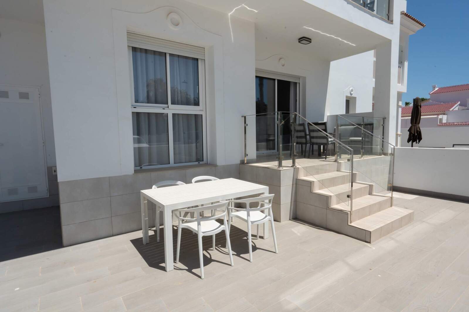 Patio with Dining Table