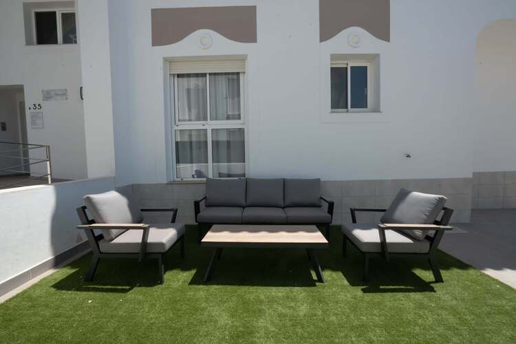 Patio with Sun Loungers