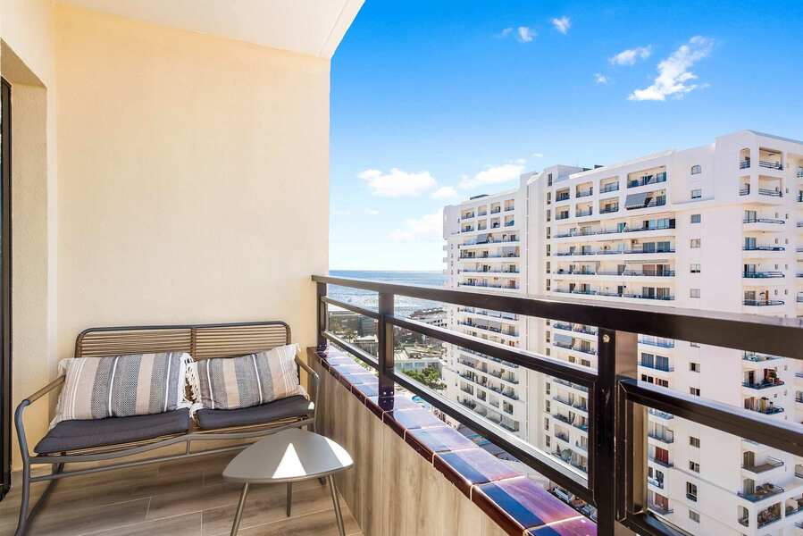Terrace with Ocean View & Seating Area