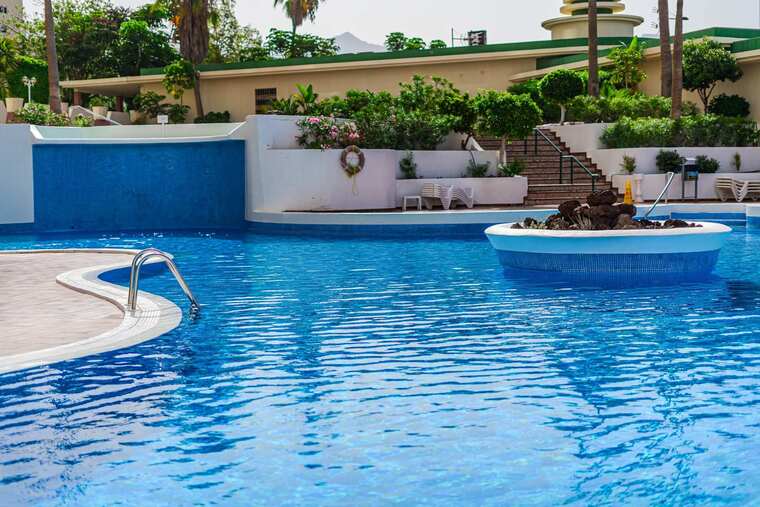 Community Swimming Pool with Child Pool & Pool Bar