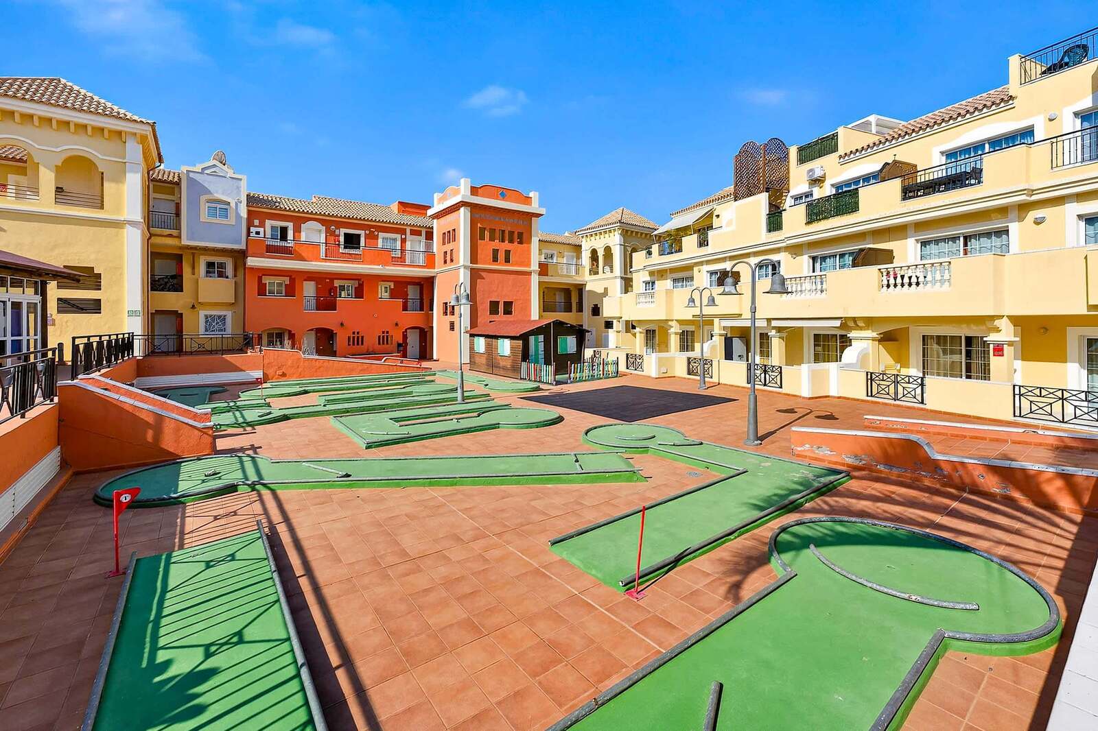 Resort Complex with Mini Golf Area and Family-Friendly Leisure Facilities