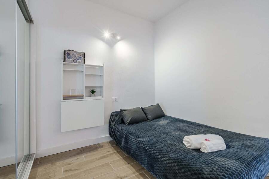Laptop Friendly Space with Desk, Sofa Bed and Wardrobe