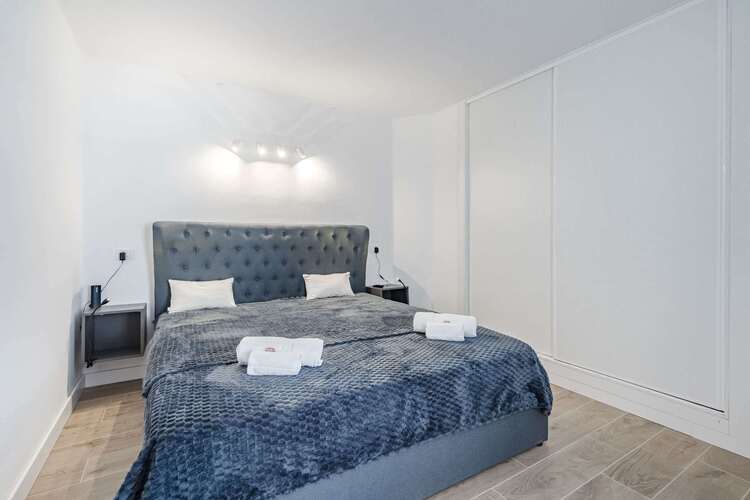 Master Bedroom with TV, Wardrobe and Sound System