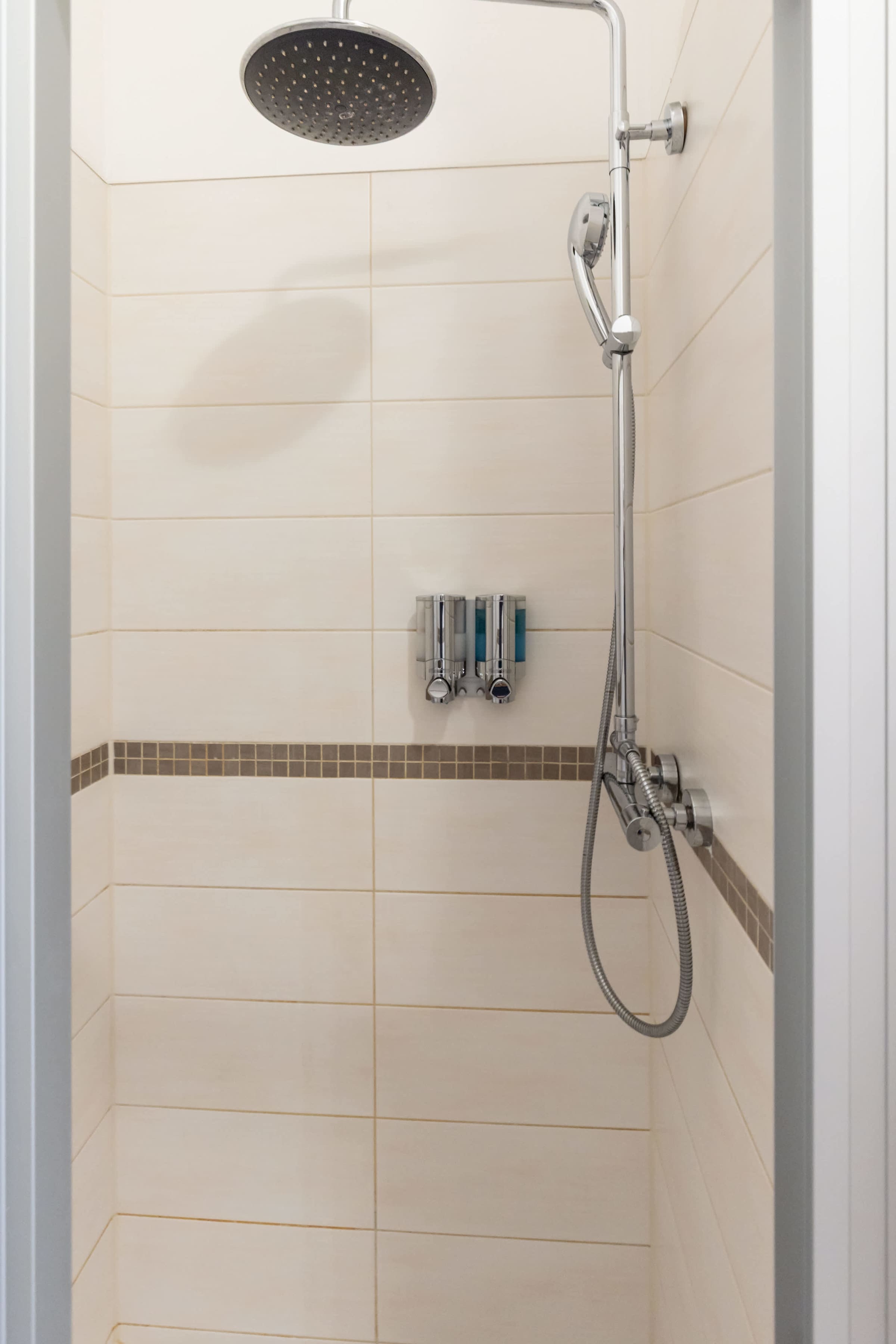 Bathroom with Walk-In Shower, Toilet, Bidet & Basin