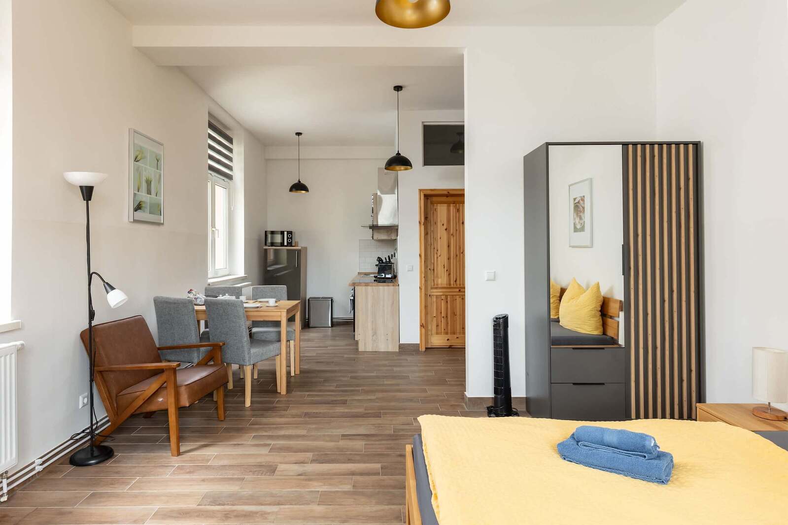 Sleeping & Dining Area, Fully Equipped Kitchen