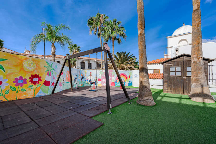 Vibrant Playground for the Little Ones — Colourful Murals, Swings, and Safe Fun in the Heart of the Complex