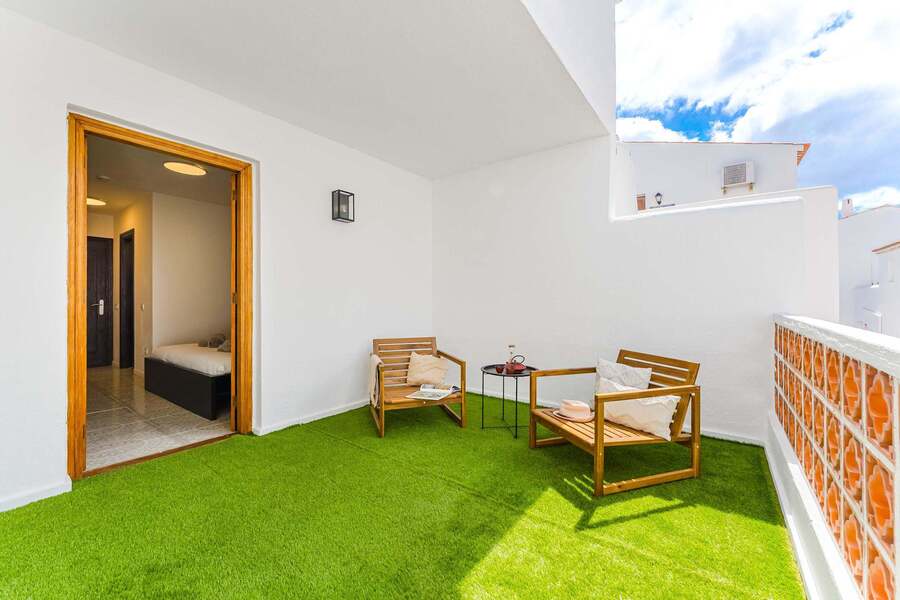 Upper-Level Terrace with Sun Chairs — Your Peaceful Escape for Morning Yoga, Midday Sunshine, or Stargazing Nights