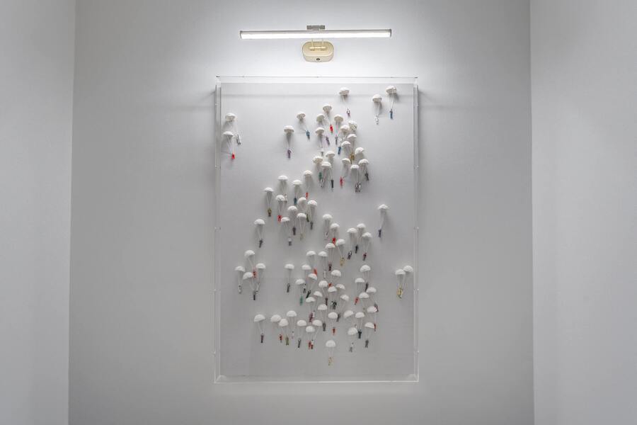 Whimsical Parachute Wall Art — Playful Design With Boutique Character