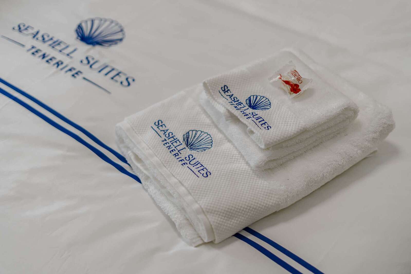Soft Cotton Towels with Signature Branding – A Gentle Welcome Touch