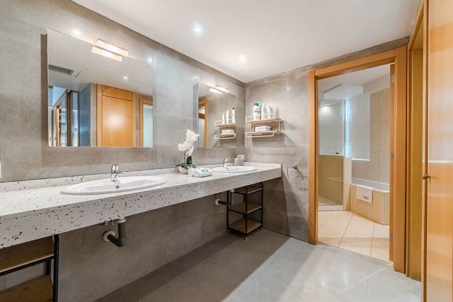 Double Vanity Bathroom with Spa Vibes - Bright, Modern and Perfect for Two