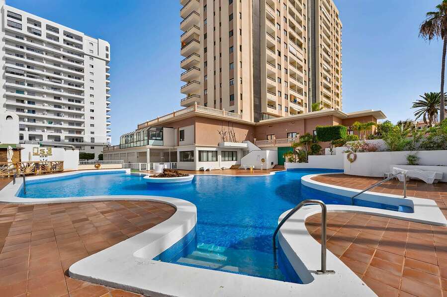 Resort-Style Swimming Pool with Sun Loungers