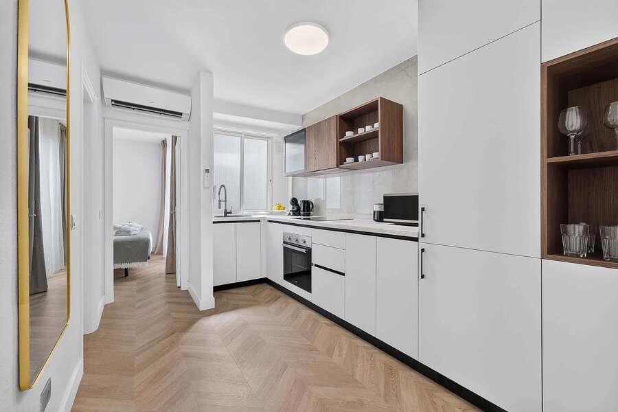 Fully Equipped Modern Kitchen Designed for Comfortable Long Stays