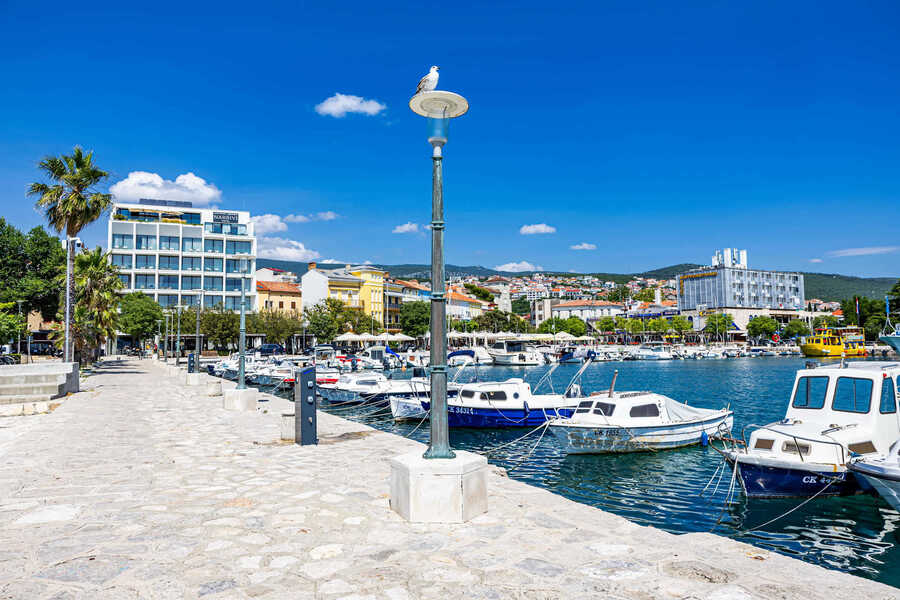 Crikvenica harbour