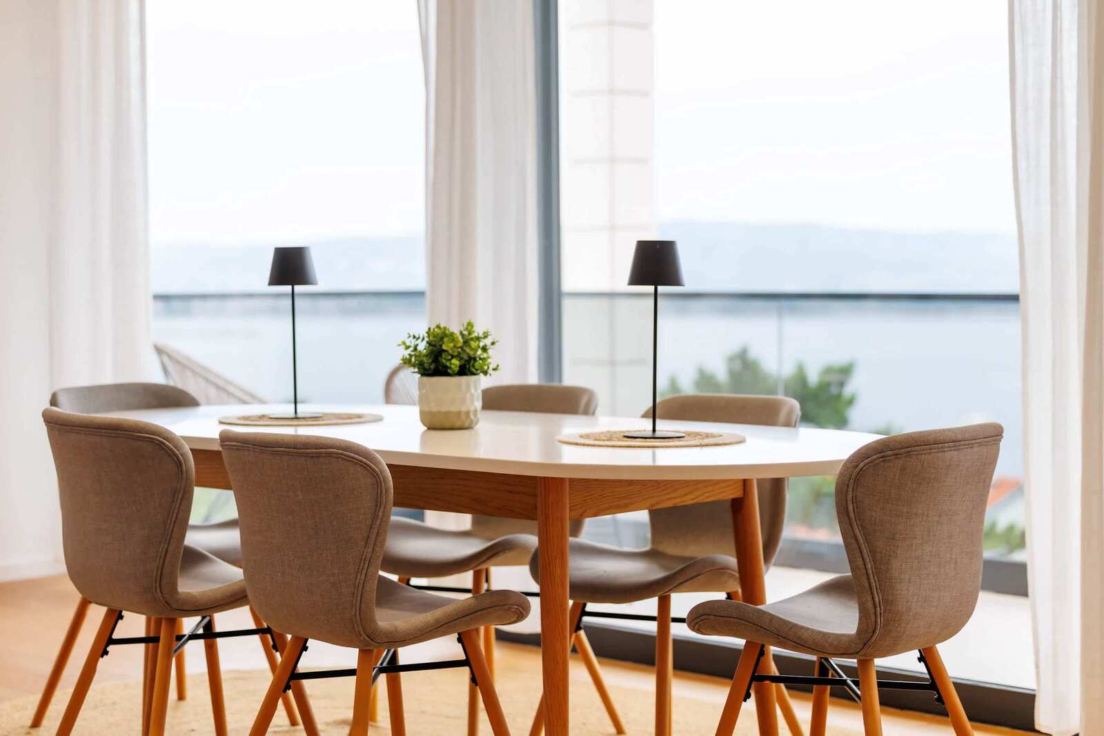 Dining with Kvarner Bay view