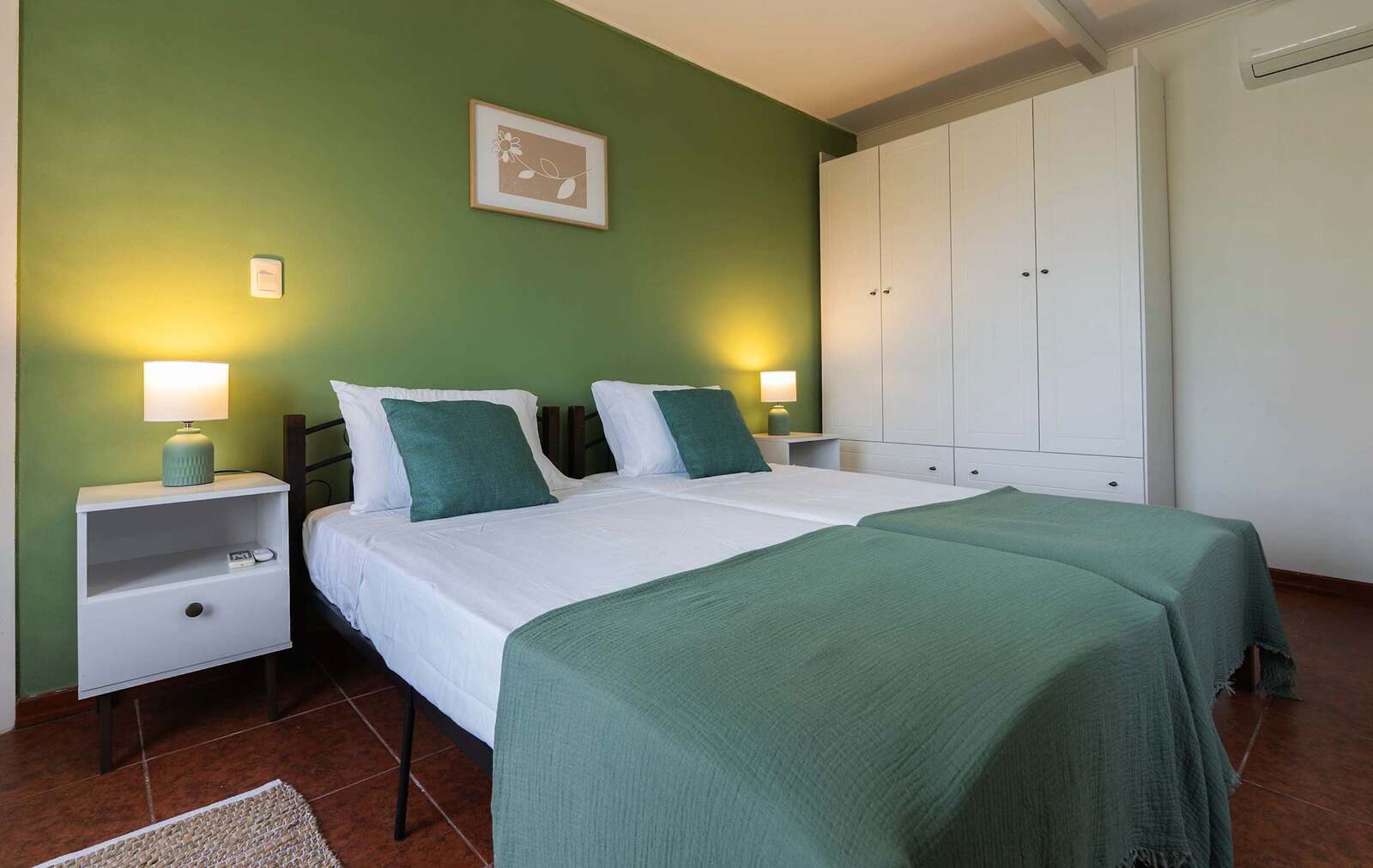 Bedroom 4 - Bed with Wardrobe